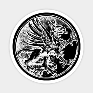 Medieval Mythical Gryphon Magnet